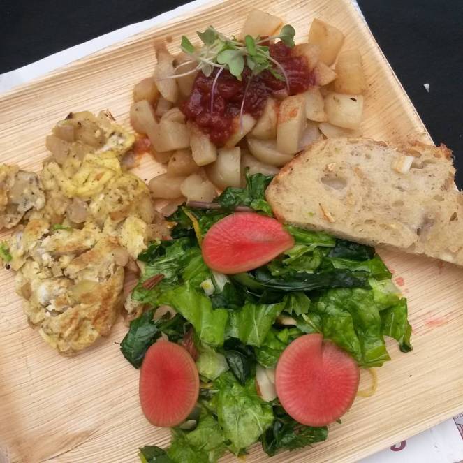 fire flour fork cook off meal