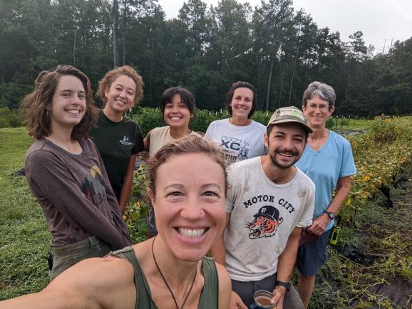 2022 farm crew without Dan